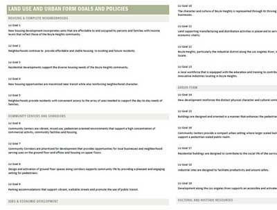2017 Draft Goals & Policies
