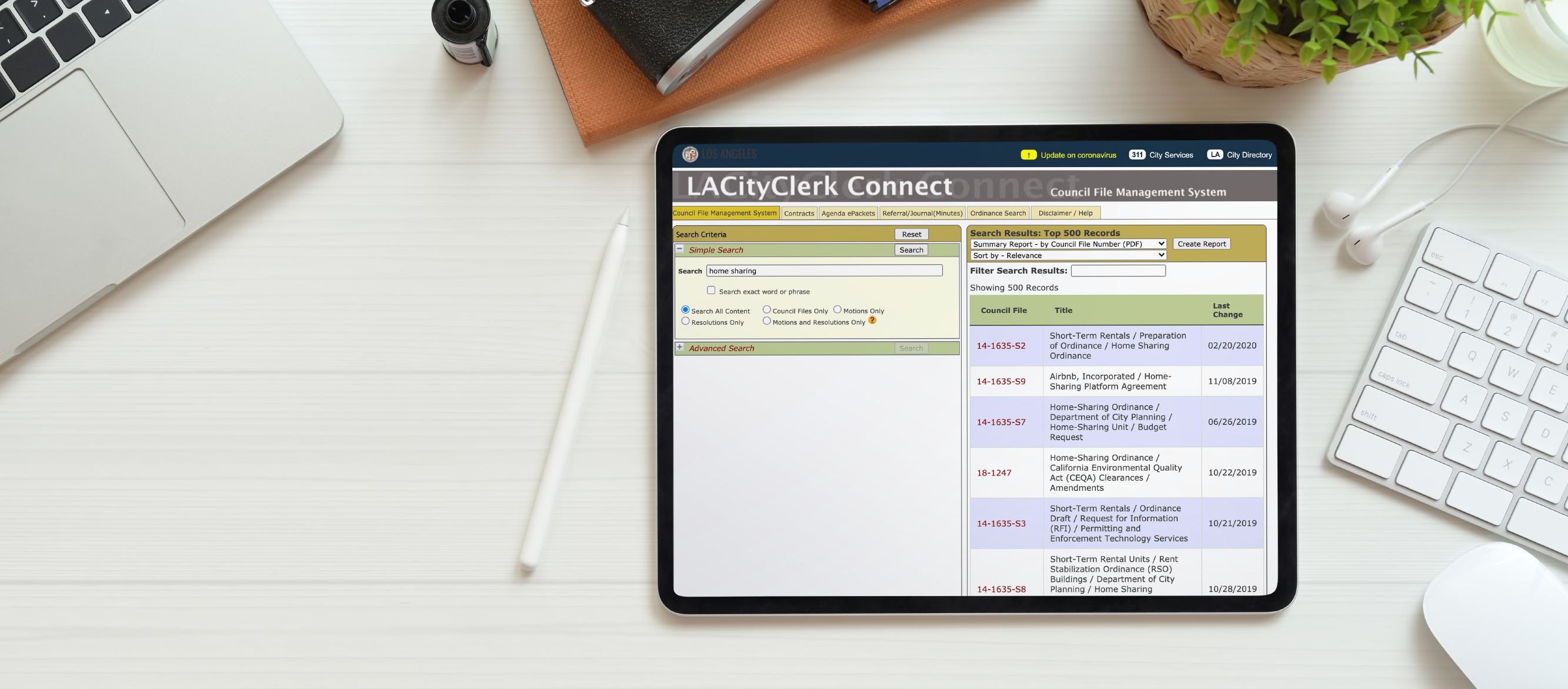 LA City Clerk Connect