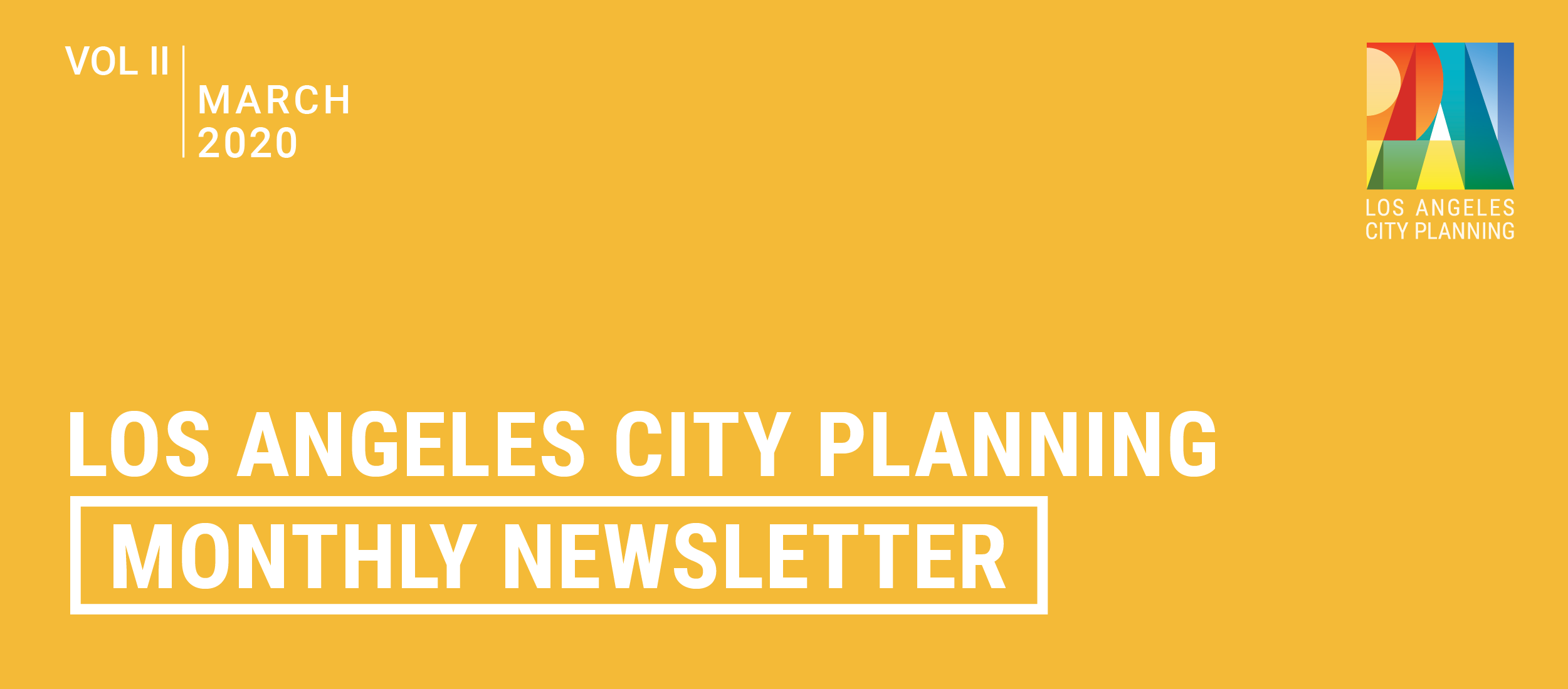 March 2020 newsletter cover