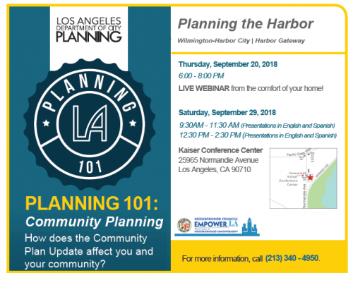 Planning 101 flyer image